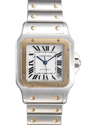 CARTIER カルティエ サントス コピー XL W20099C4 ガルベ シルバー